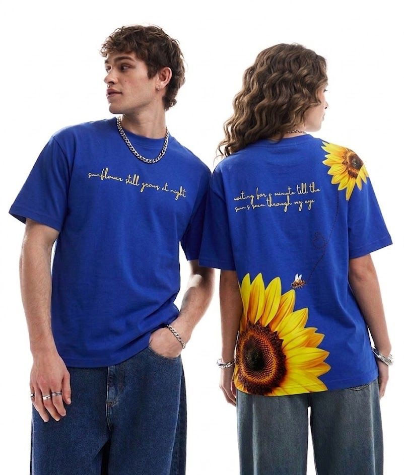 Midnight Sunflower Bloom T-shirt
