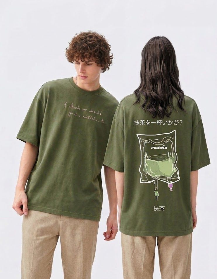 The Matcha Drip T-shirt
