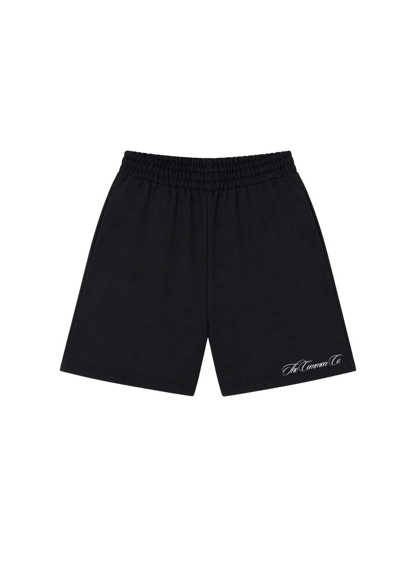 Black Baggy Sweat Shorts