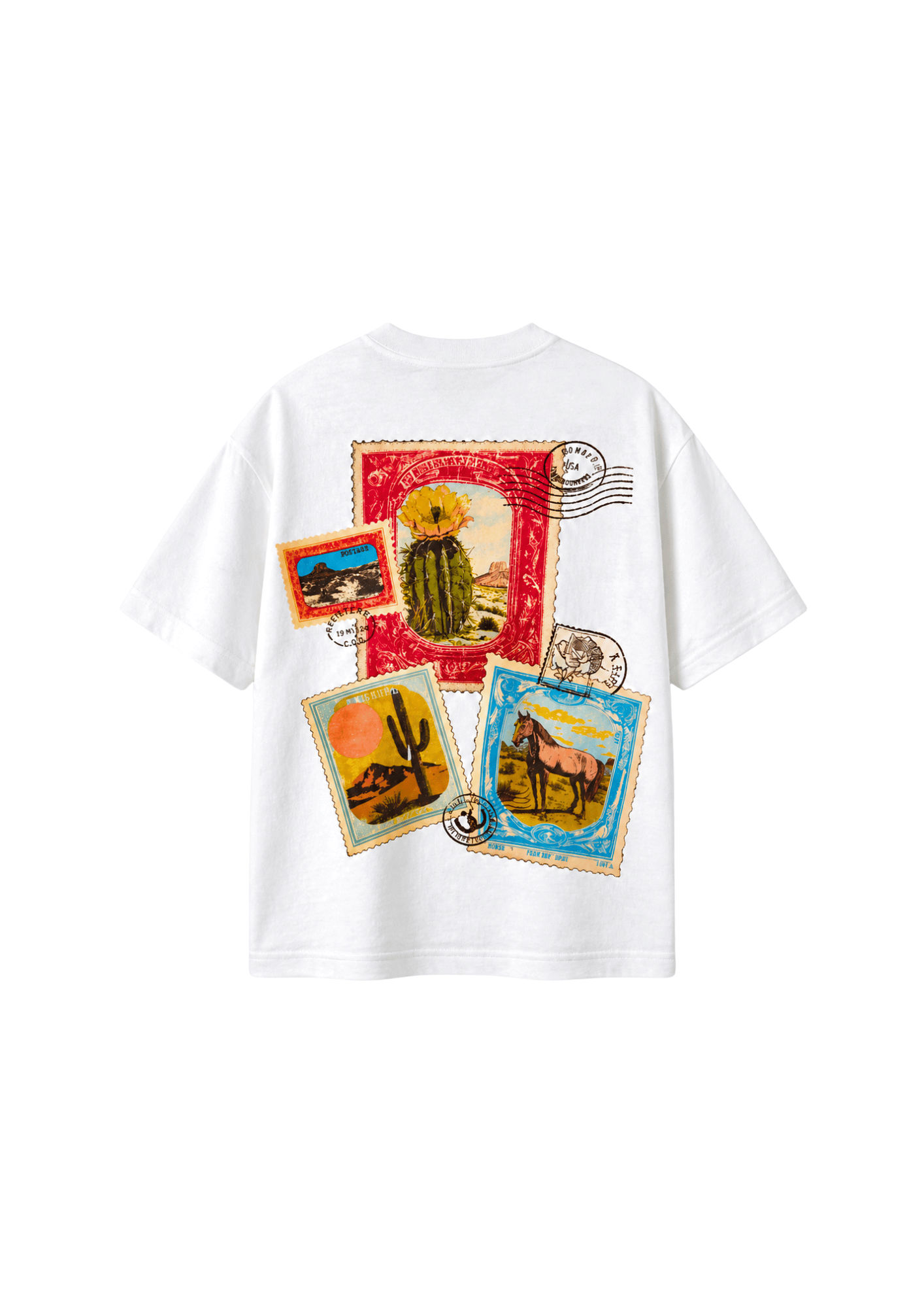 Desert Postcard Retro Graphic Tee