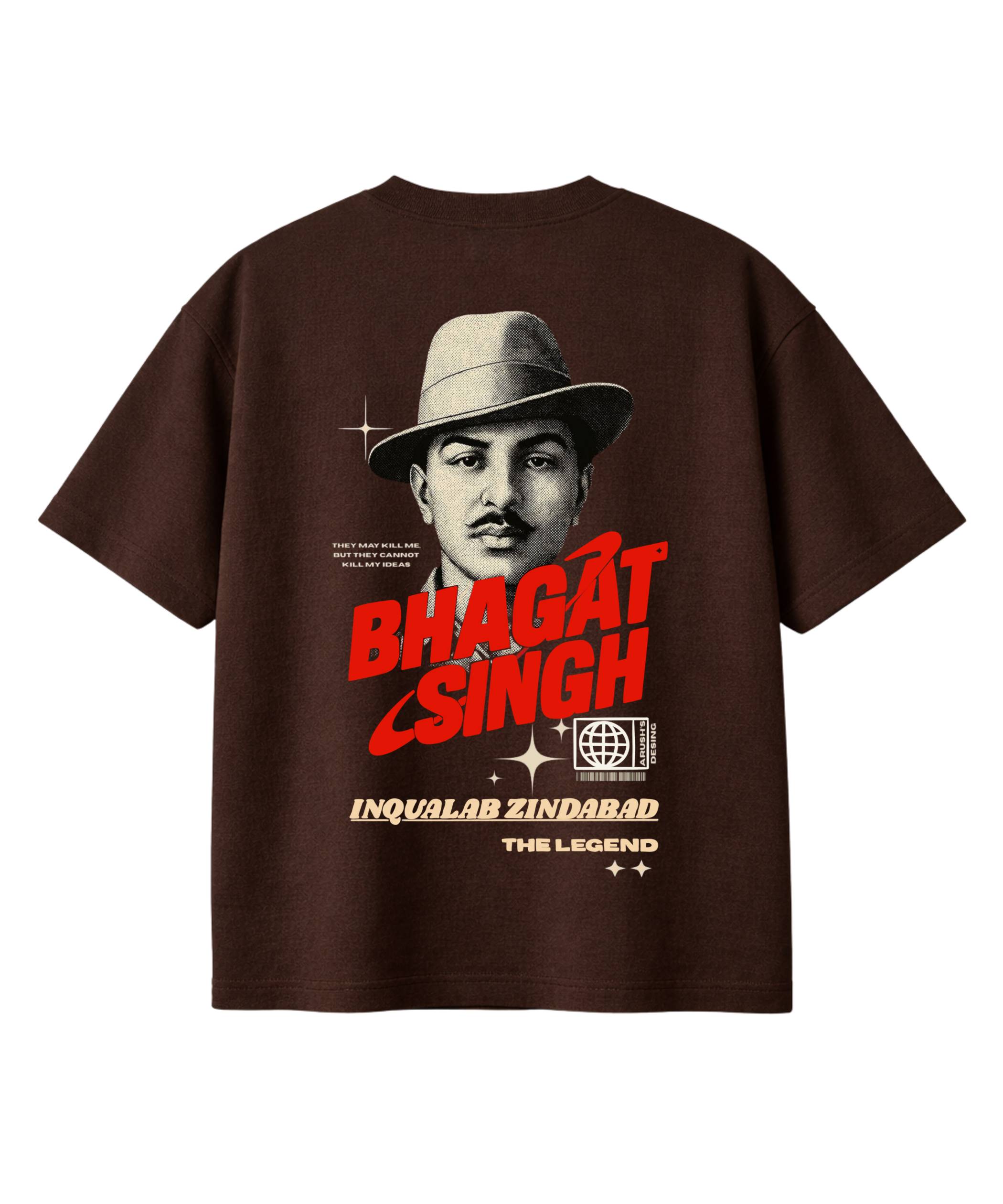 The Revolutionary Tee: Bhagat Singh Edition