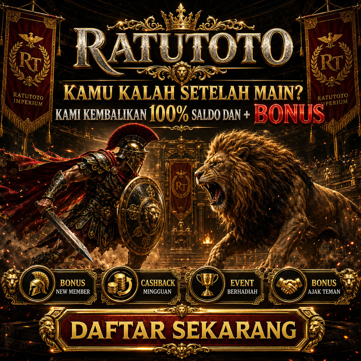 RATUTOTO : Sang Pemberi Kemenangan Instan Slot Online Khusus Untuk Pemain Pemberani