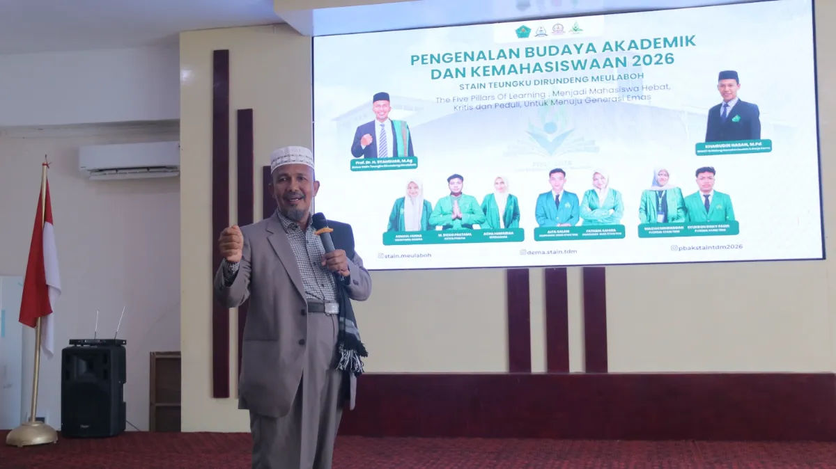 Ketua STAIN Meulaboh Dorong Mahasiswa Kritis terhadap Isu Nasional