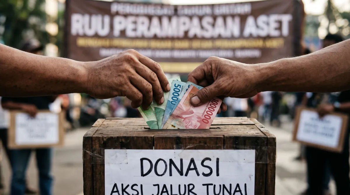 Rekening Demo Dibekukan, Aktivis Pati Melawan Lewat Tunai