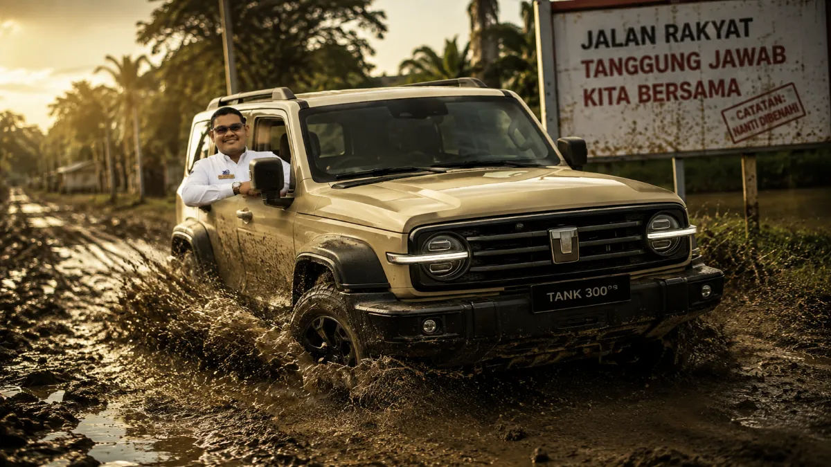 Safari Mewah Birokrat: BRA Aceh Beli GWM Tank 300 Pakai Air Mata Rakyat