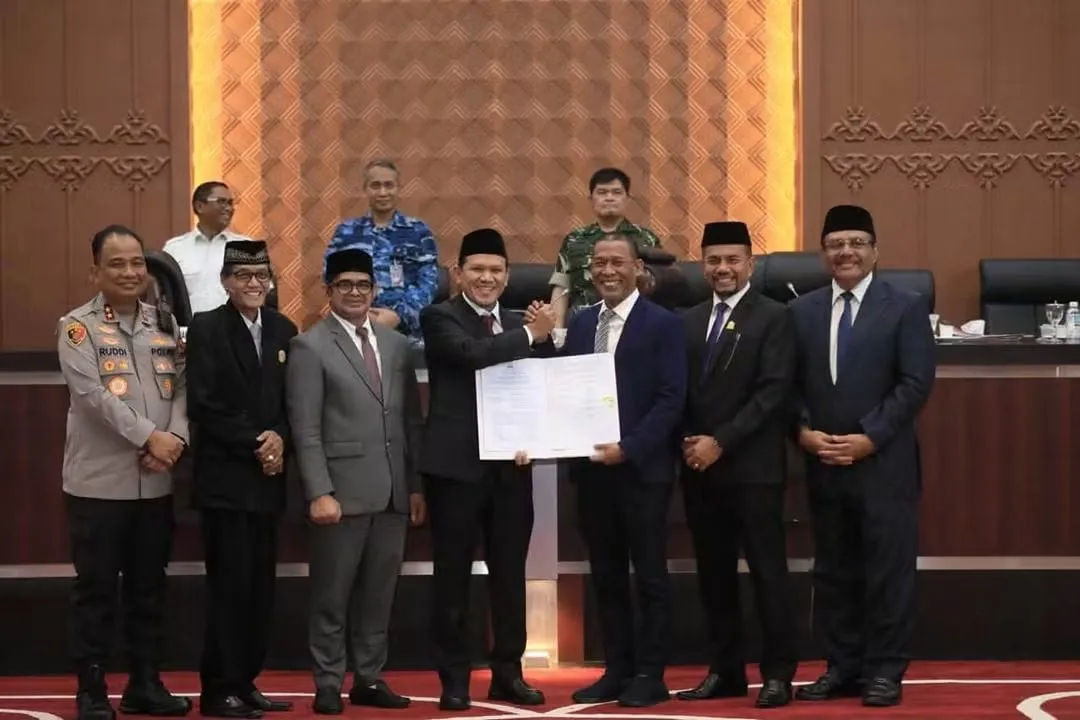 Laporan Keuangan Pemerintah Aceh (LKPA) 2025 resmi disahkan sebagai qanun usai mendapat persetujuan dalam sidang paripurna di Gedung DPRA, Banda Aceh.
