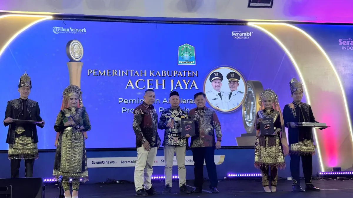 Pemkab Aceh Jaya Raih Serambi Award 2026