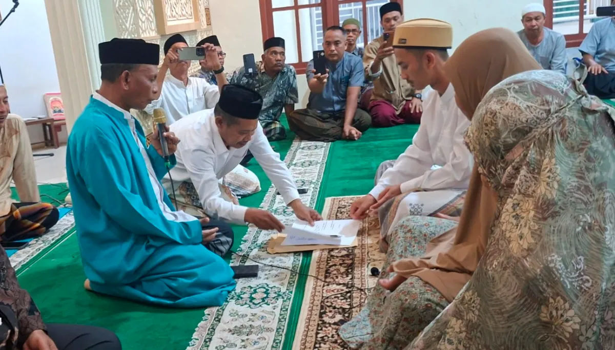 Gema Azan Alue Bili Antar Pasutri Sumut Peluk Islam