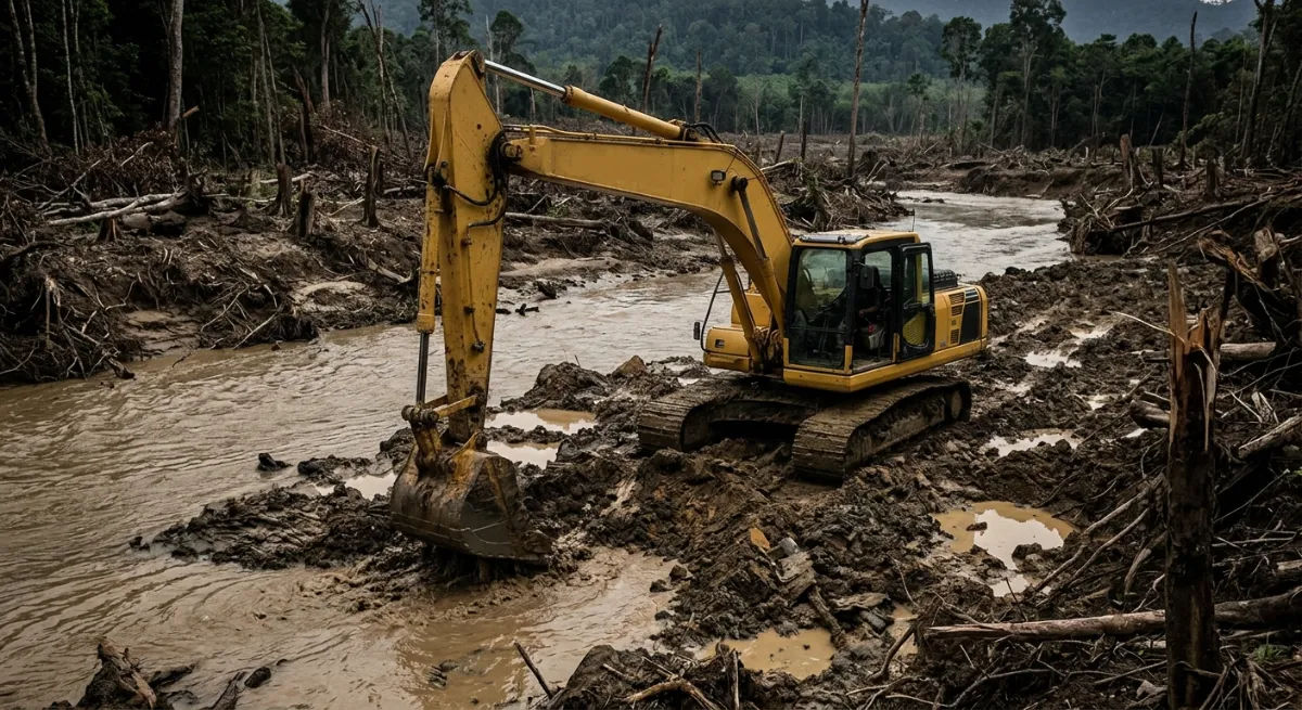 Paradoks Aceh: Rp9 Triliun Masuk, Tambang Liar Menjamur