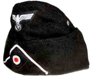 Heer Panzer side cap with insignia