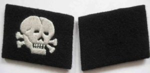SS Totenkopf enlisted mans collar tabs