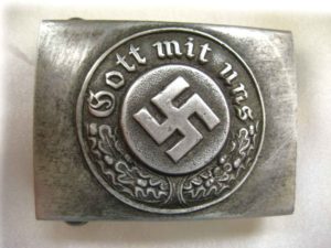Nazi Police Belt Buckle