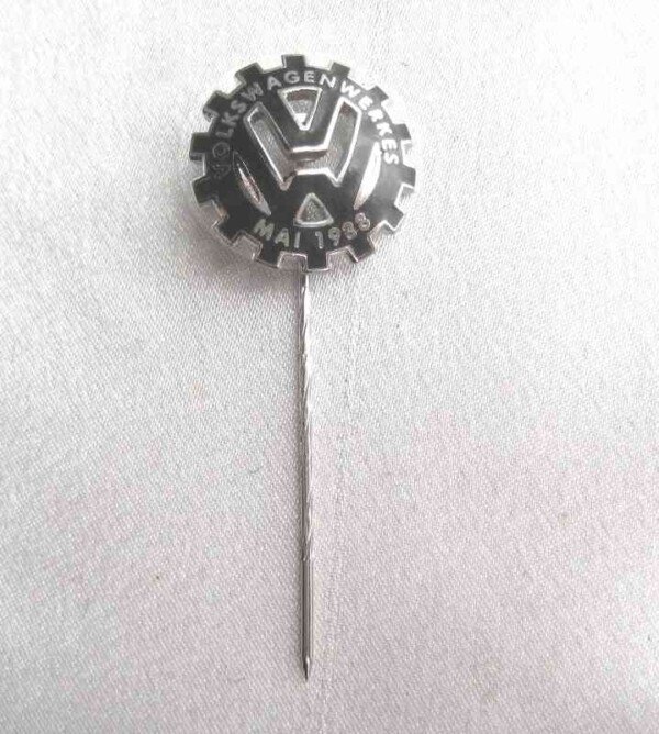 Volkswagen Mai 1938 stick pin. Great commemorative may 1938 pin