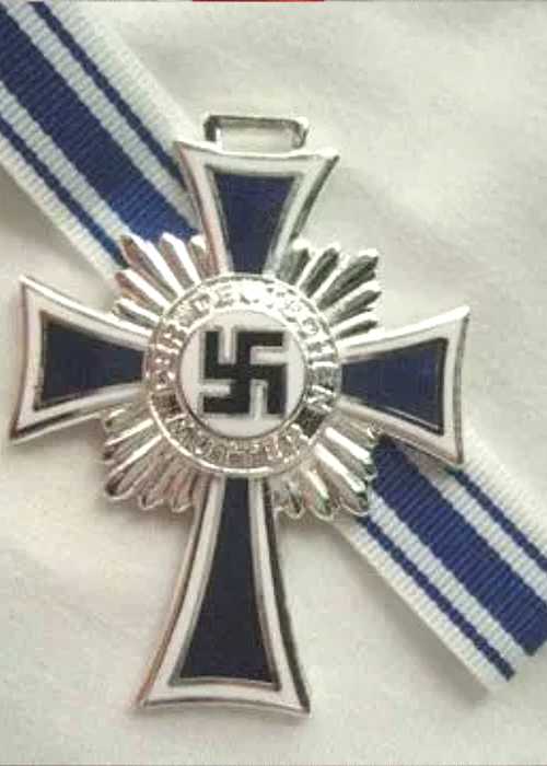Nazi Mothers cross in silver