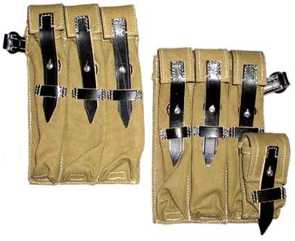 MP40 Ammo pouches in tan
