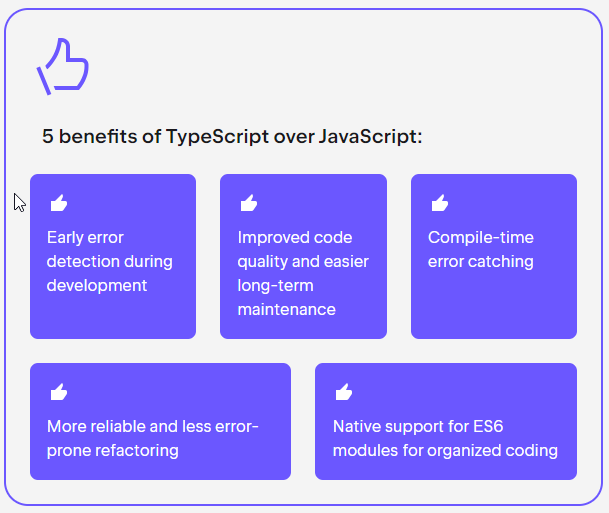 Technologies enabled by TypeScript