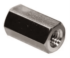 M4 Metal Hex-Standoff/Spacer, Nickel Plated Brass, 10mm - Ettinger