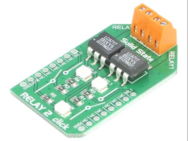 RELAY 2 CLICK electronic component of MikroElektronika