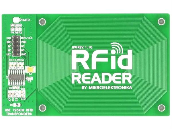 RFID READER electronic component of MikroElektronika