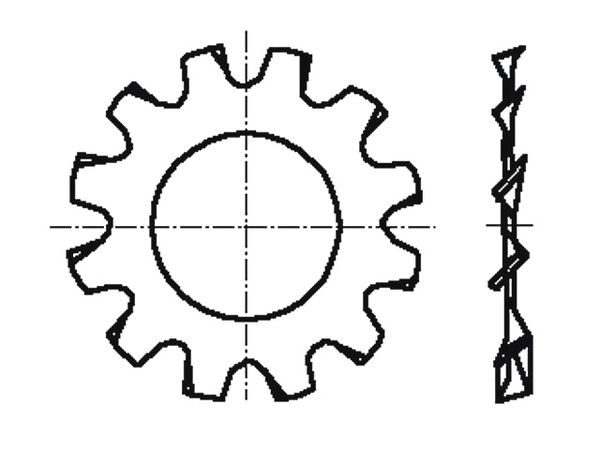 M3/BN789 DIN6797A electronic component of Bossard