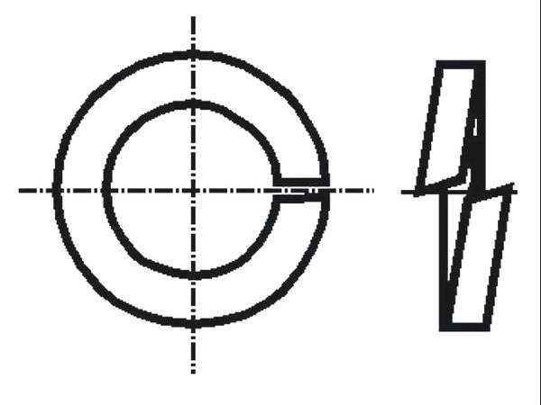 M6/BN774 DIN7980 electronic component of Bossard