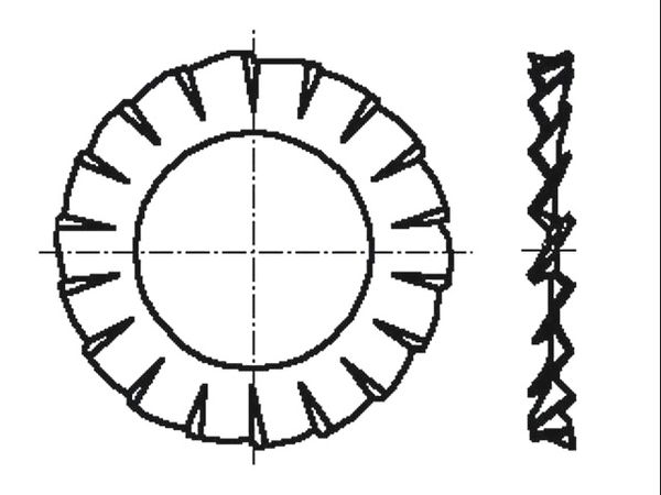 M7/BN781 DIN6798A electronic component of Bossard