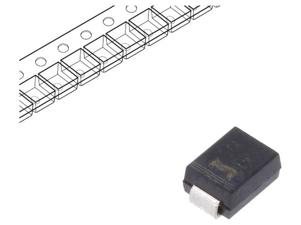 1.0SMBJ5.0A electronic component of Diotec