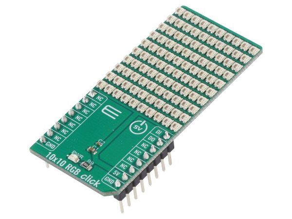 10X10 RGB CLICK electronic component of MikroElektronika