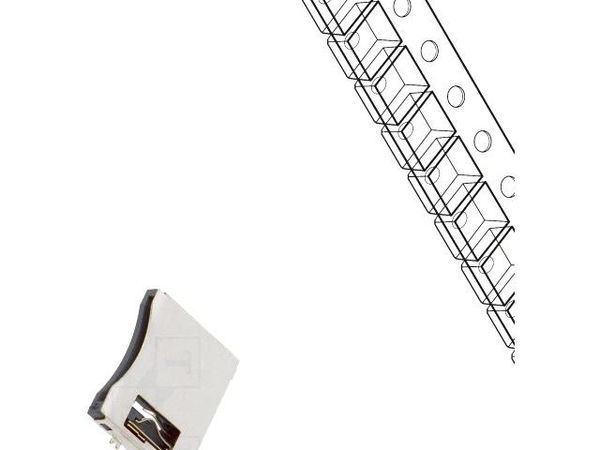 112I-TA01 Memory Card Connectors