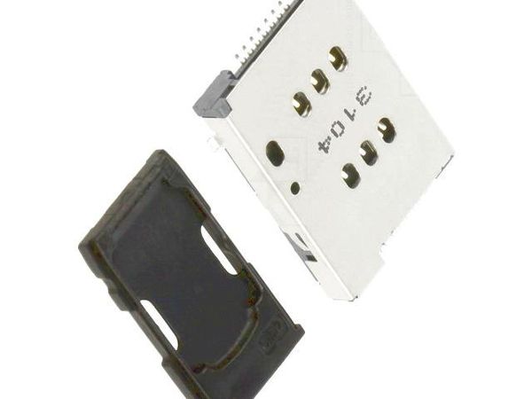 115U-B100+115U-T003 Memory Card Connectors