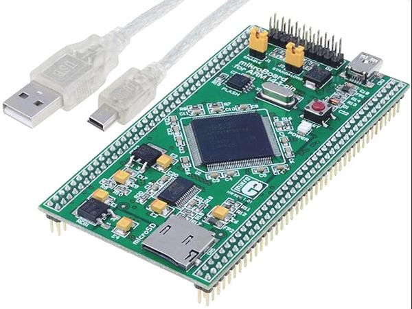 MIKROBOARD FOR ARM 144-PIN electronic component of MikroElektronika