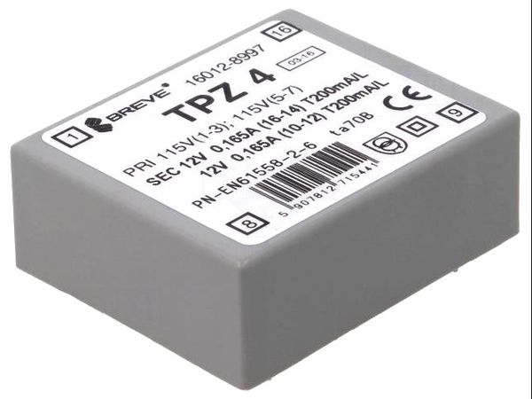 TPZ4/2*115/2*12V electronic component of Breve Tufvassons