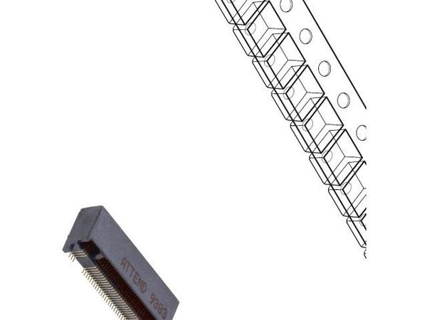 123A-40A00 Memory Card Connectors