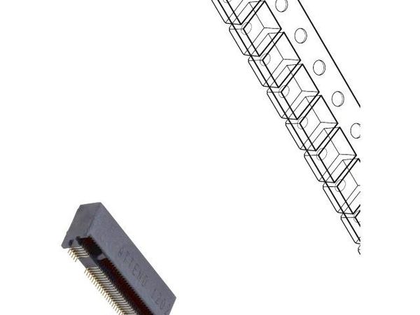 123A-40B00 Memory Card Connectors