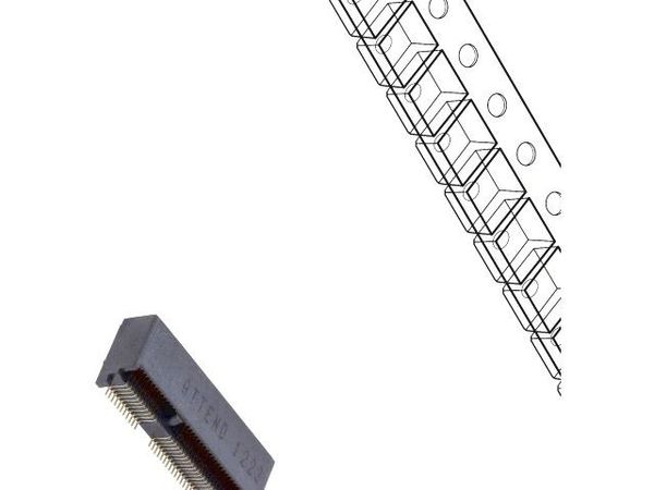 123A-40E00 Memory Card Connectors