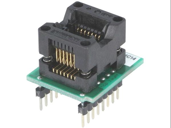 DIL14/SOIC14 ZIF 150MIL electronic component of Elnec