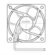 MF60252V2-1000U-A99 electronic component of Sunon