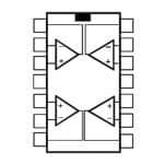 LMV324IYPT electronic component of STMicroelectronics