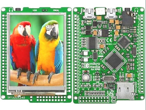 MIKROMEDIA FOR ARM electronic component of MikroElektronika