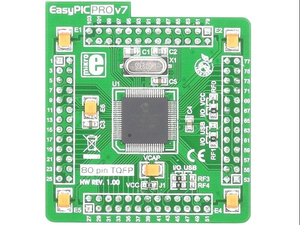 EASYPIC PRO V7 MCUCARD WITH PIC18F8520 electronic component of MikroElektronika