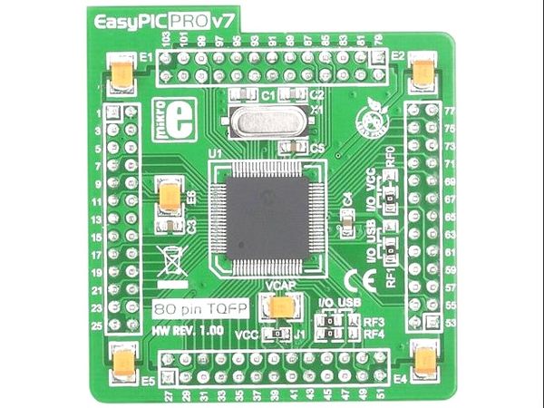 EASYPIC PRO V7 MCUCARD WITH PIC18F8722 electronic component of MikroElektronika