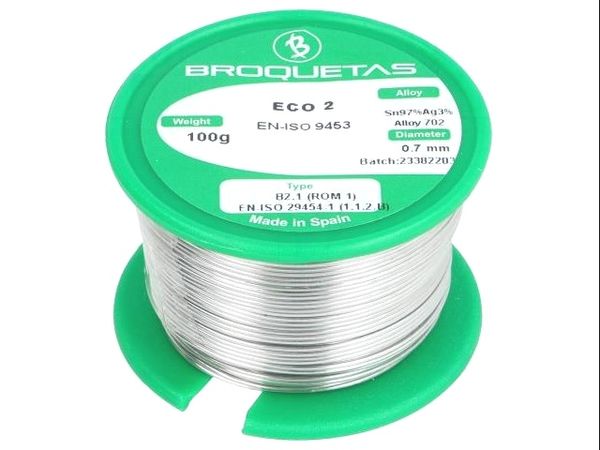 ECO2 B2.1 0,7MM 100GR electronic component of Broquetas