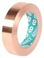 AT528 COPPER 33M X 25MM electronic component of Advance Tapes