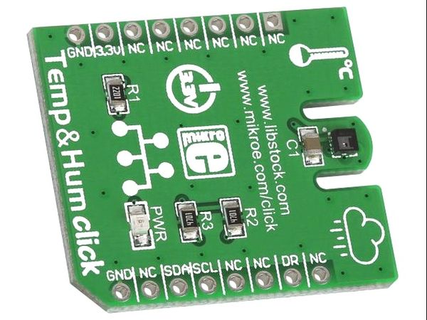 TEMP&HUM CLICK electronic component of MikroElektronika