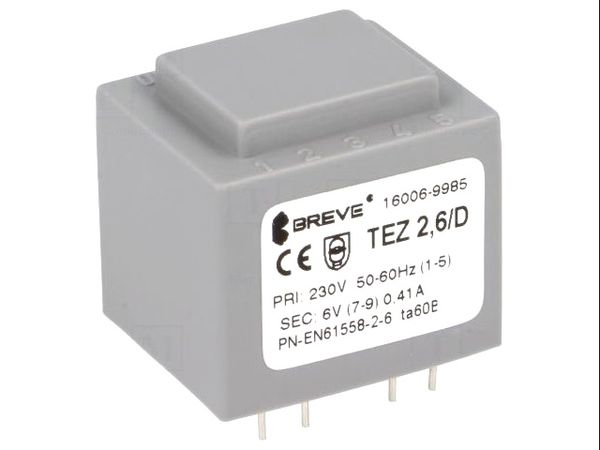 TEZ2.6/D230/6V electronic component of Breve Tufvassons