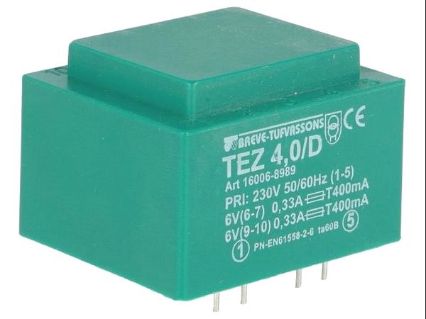TEZ4/D230/6-6V electronic component of Breve Tufvassons