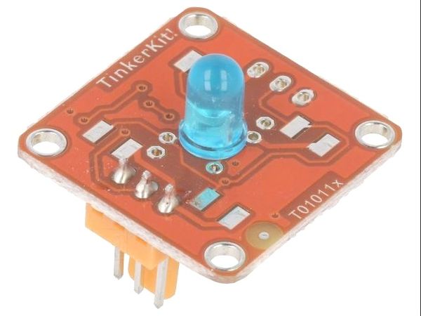 TINKERKIT BLUE LED [5MM] electronic component of Arduino