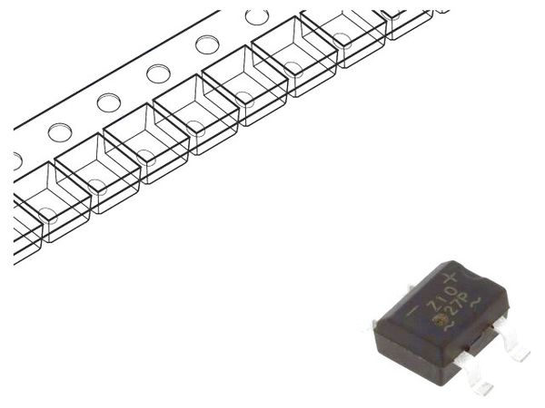 1SMZG10GP TR electronic component of Fagor