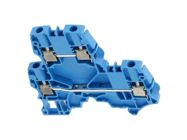 1SNK505220R0000 (ZS4-D2-BL) DIN Rail Terminal Blocks