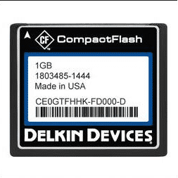 CE0GTFHHK-FD000-D electronic component of Delkin Devices